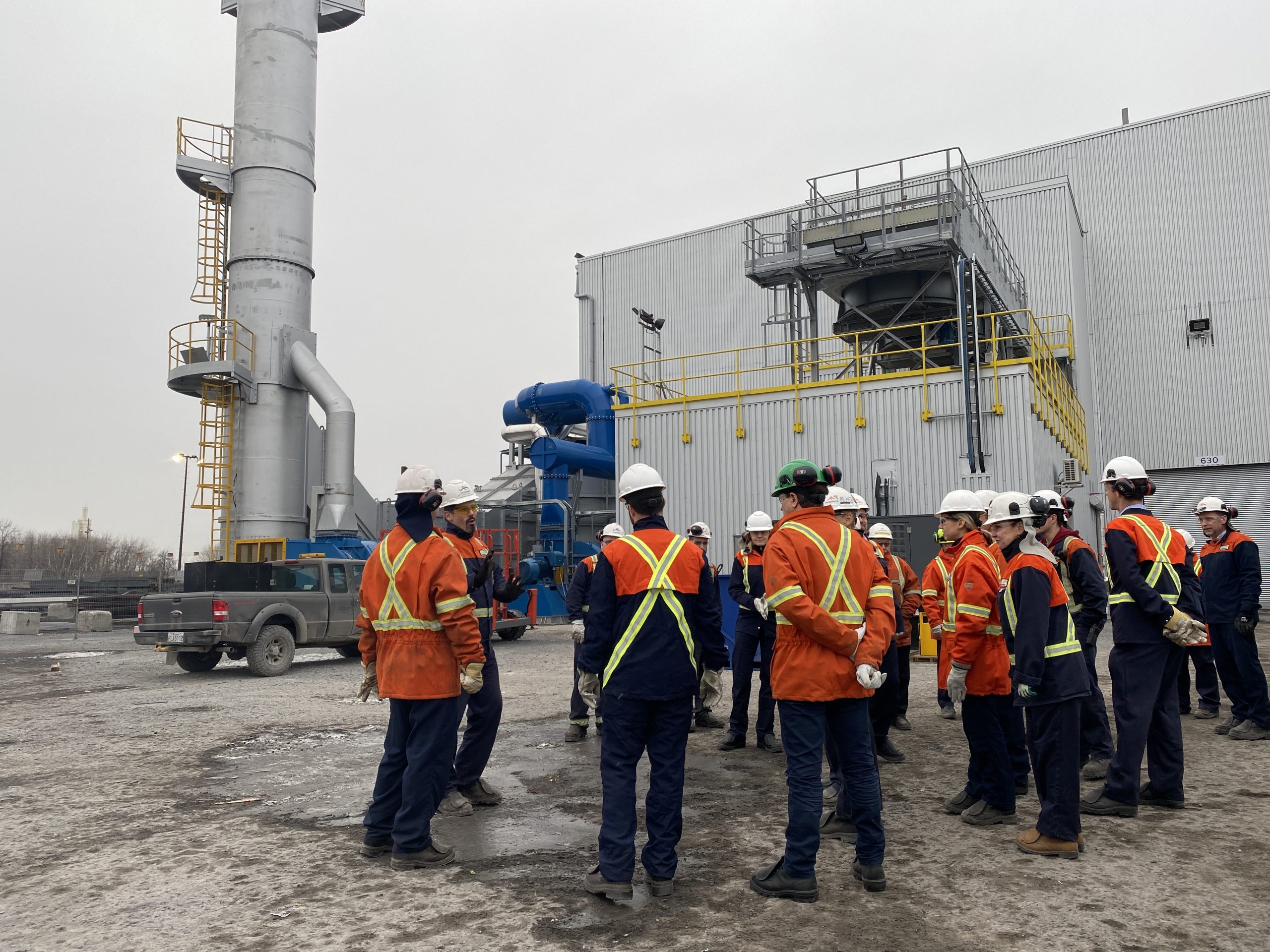 Photo fournaise inauguration 2