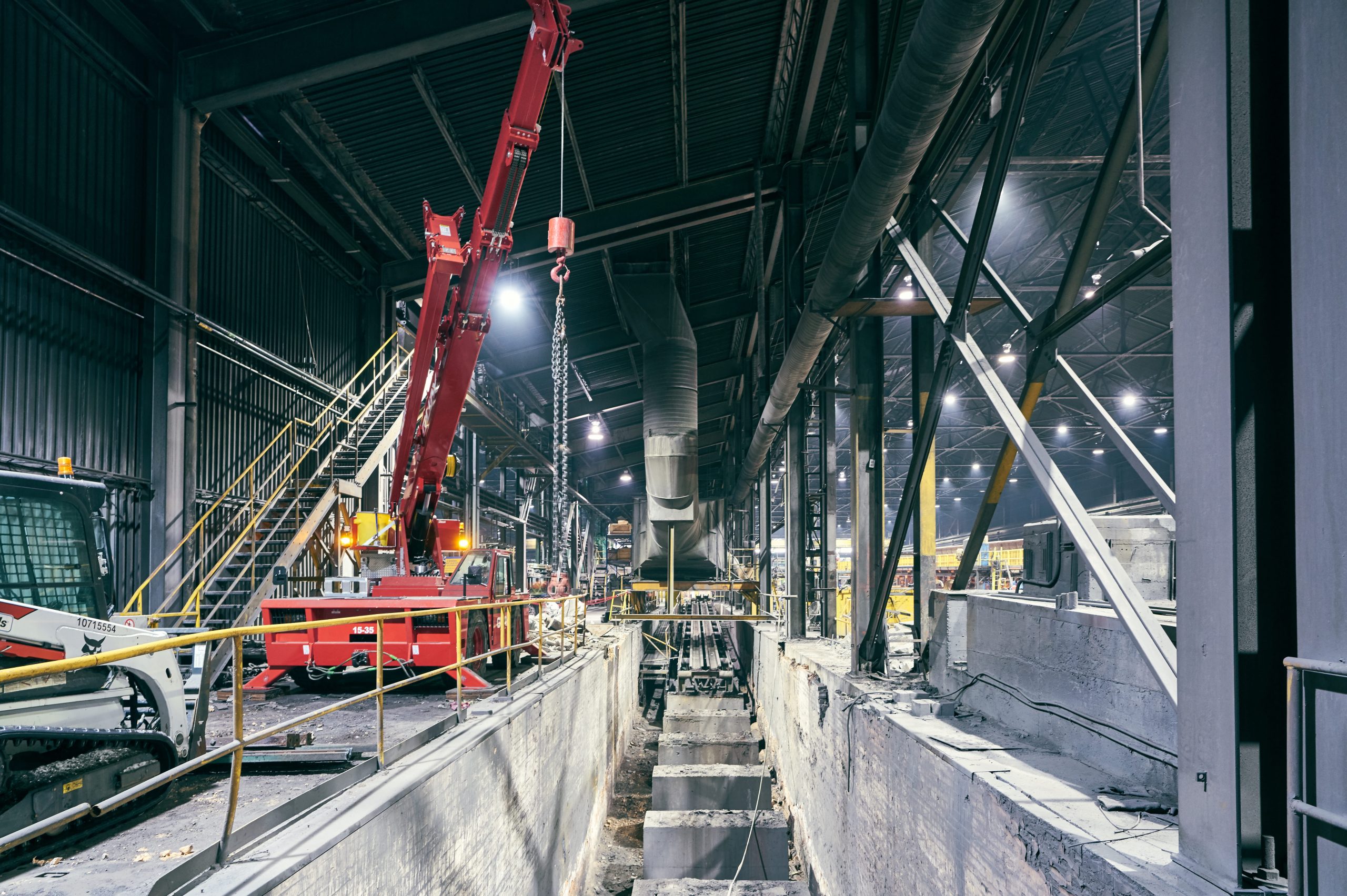 Chantier - Laminoir fil Machine